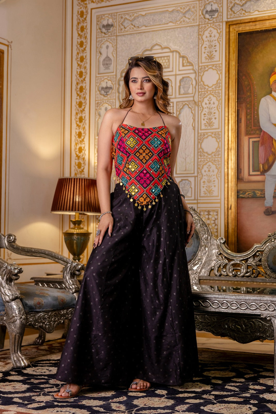 Mehfil-e-Mohabbat Fancy Silk Designer Set