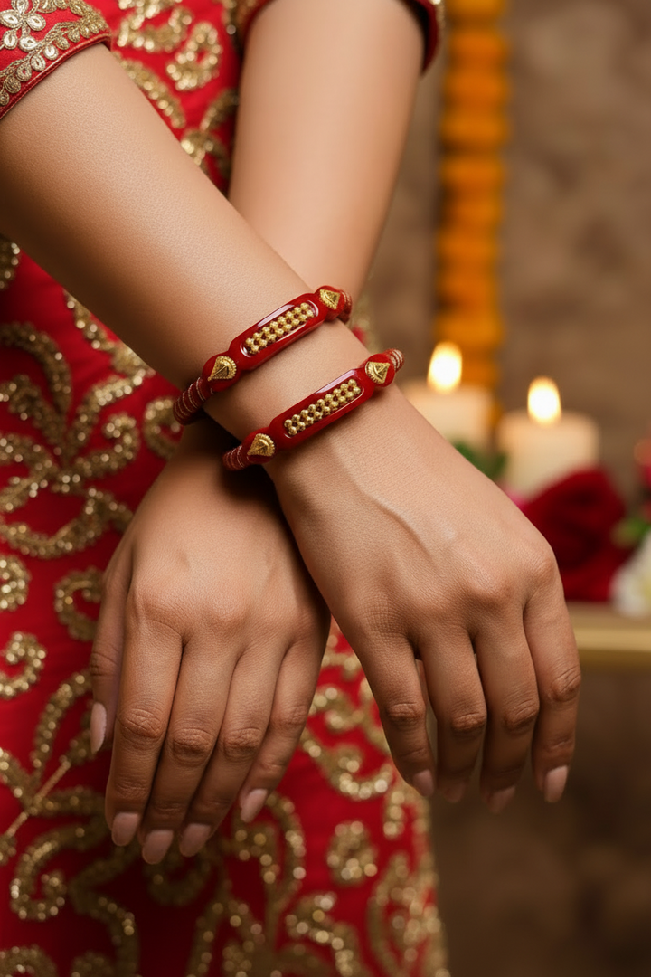 Marital Bliss- Pola Bandhano Pair