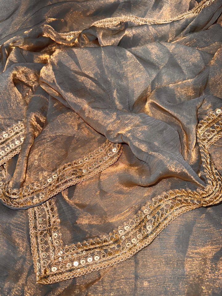 Tamannaah Bhatia Inspired Fancy Chiffon Saree