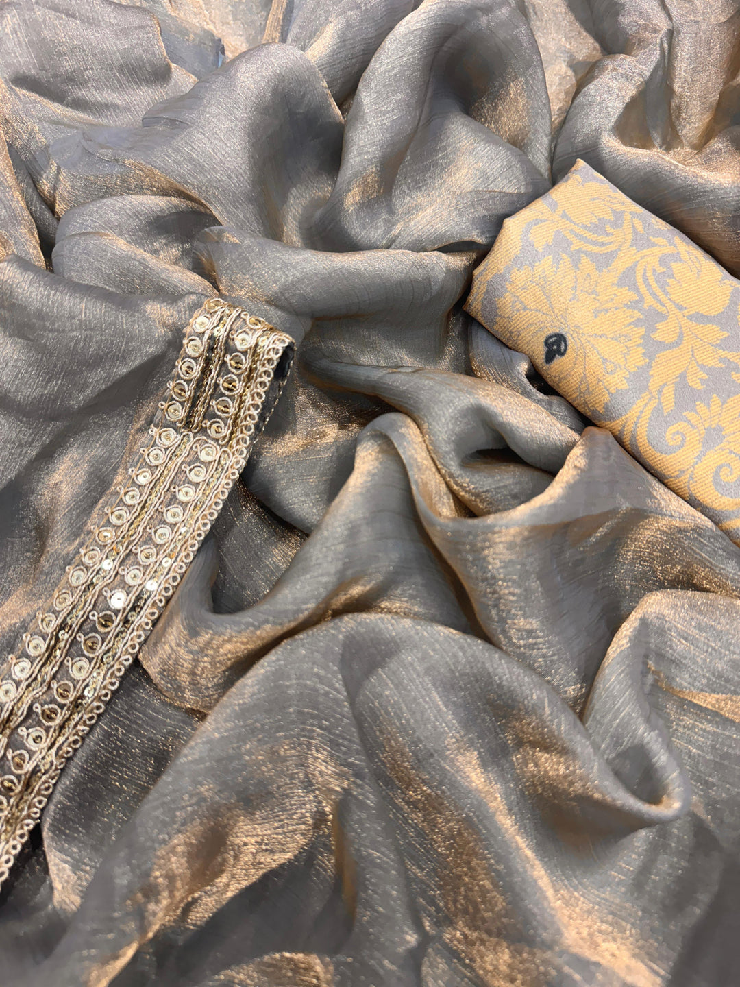 Tamannaah Bhatia Inspired Fancy Chiffon Saree