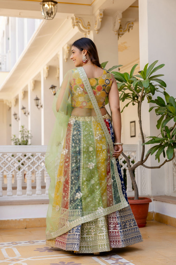 Mehrunisa Georgette Lehenga