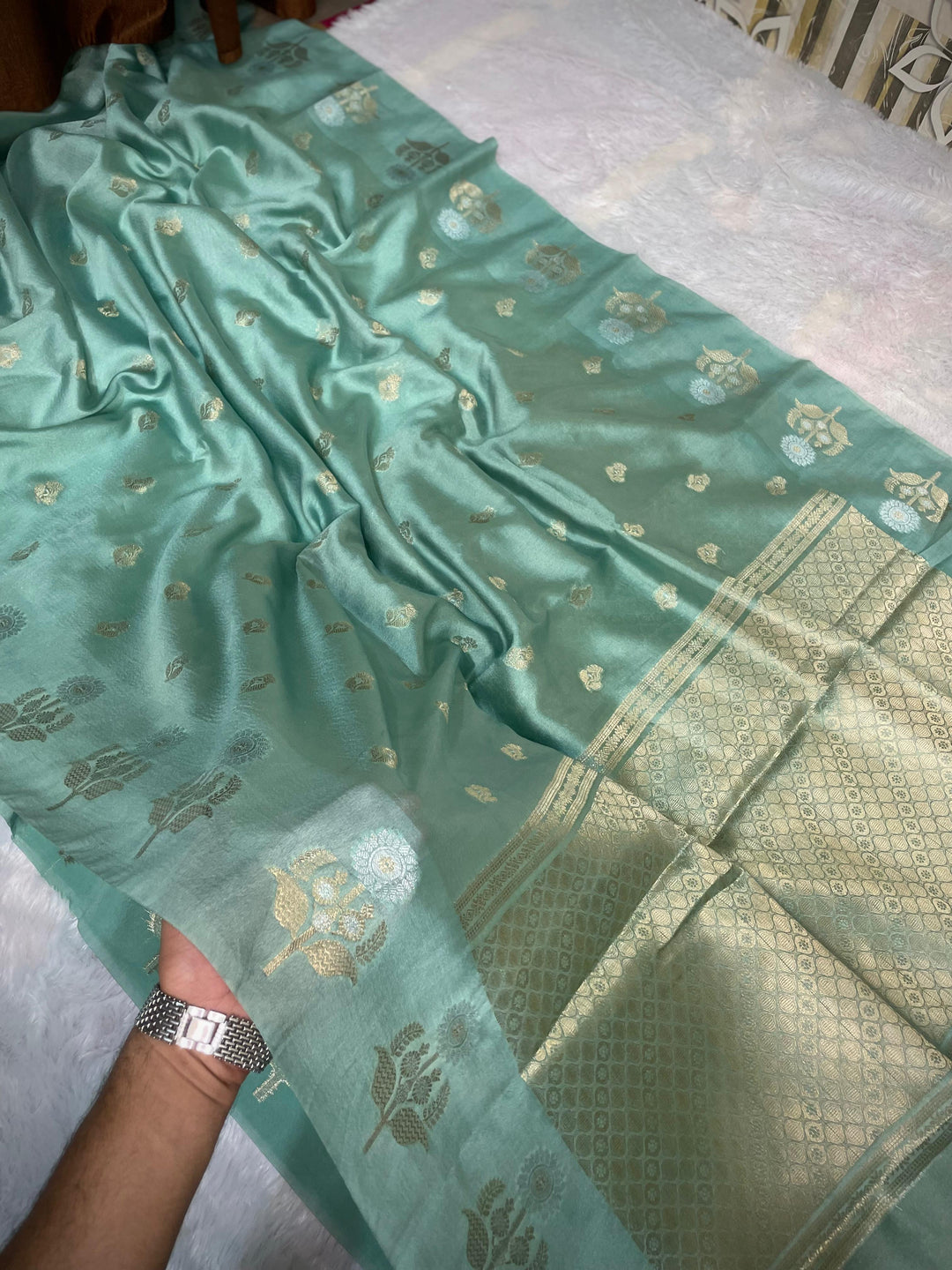 Rajmohini Banarasi Silk Saree