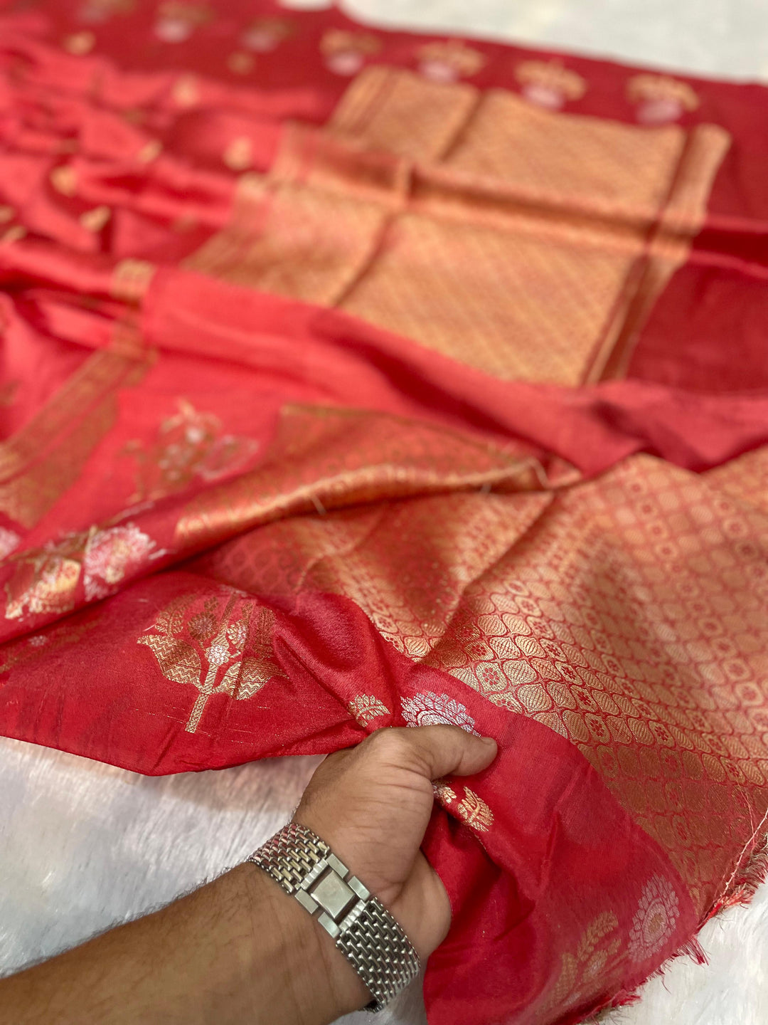 Rajmohini Banarasi Silk Saree
