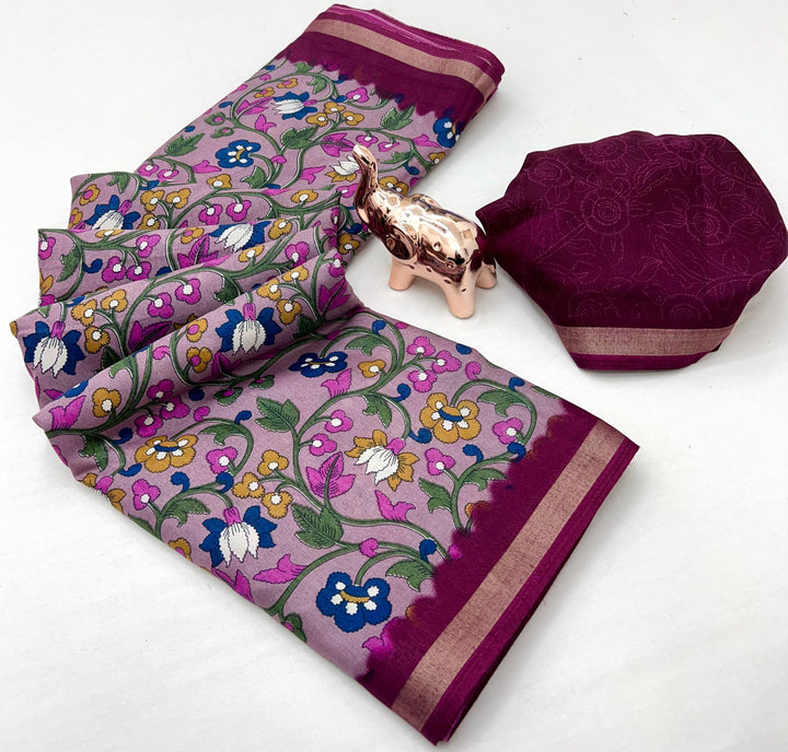 Pushpika Special Cotton Silk Saree