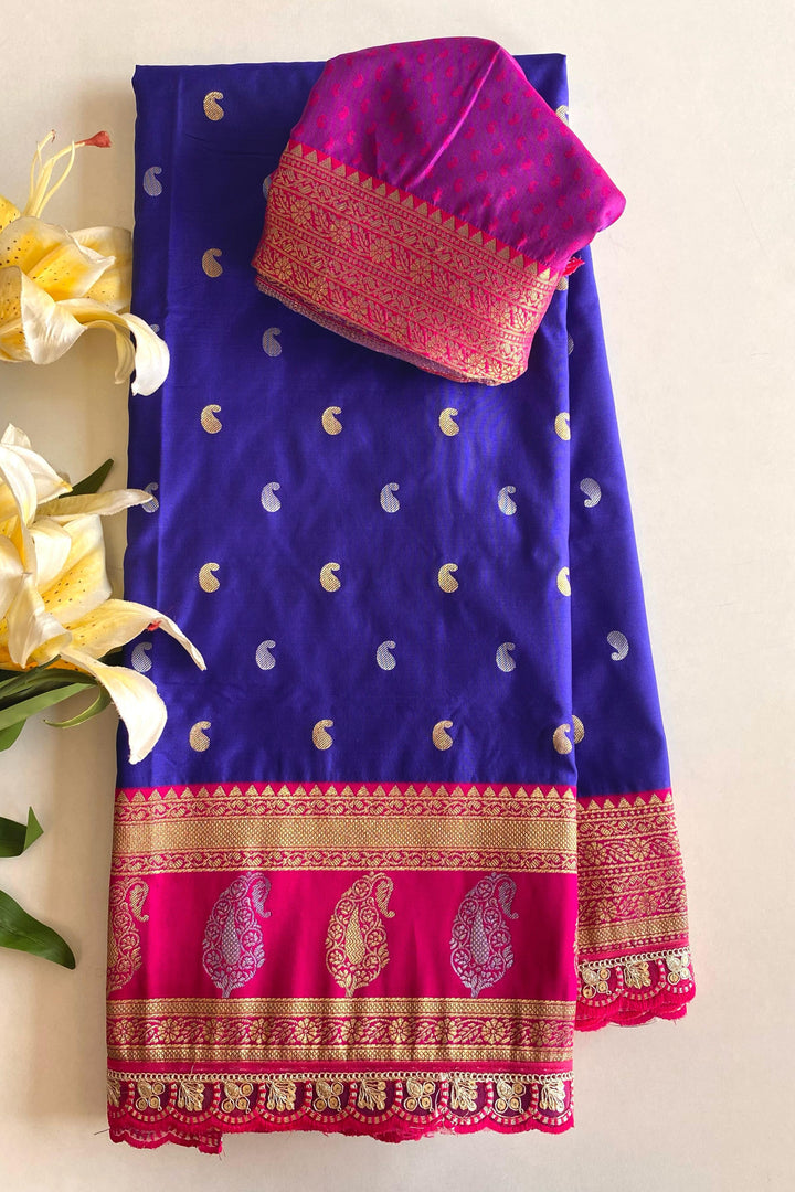 Elegance Flare Paithani Silk Saree