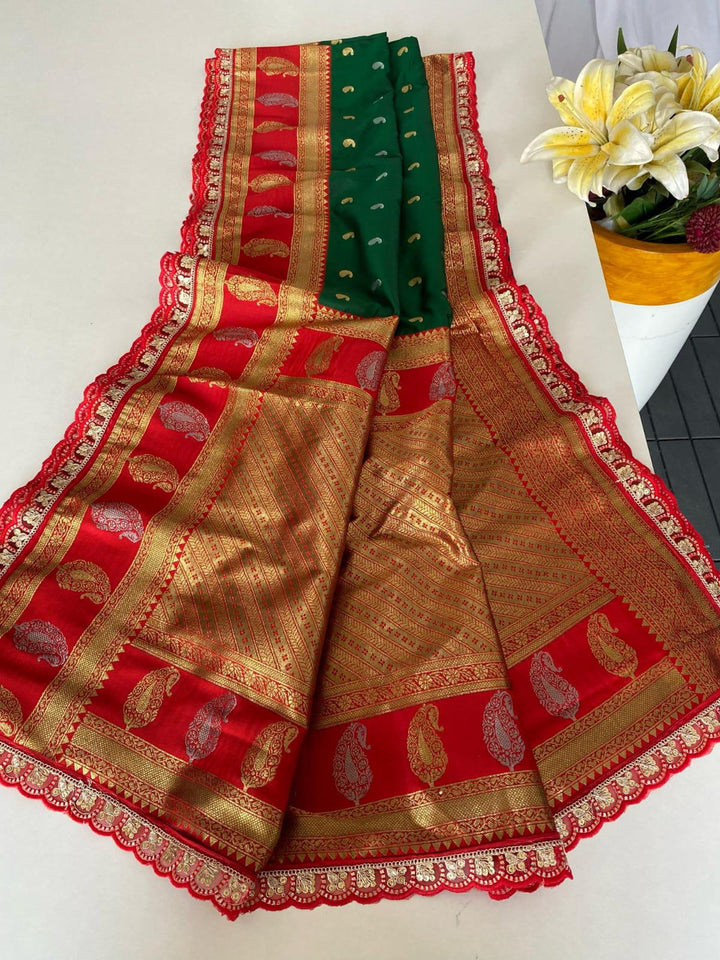 Elegance Flare Paithani Silk Saree