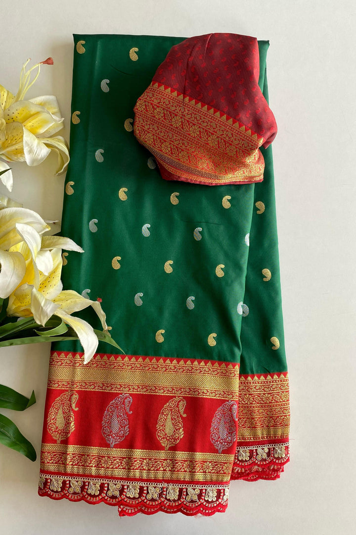 Elegance Flare Paithani Silk Saree