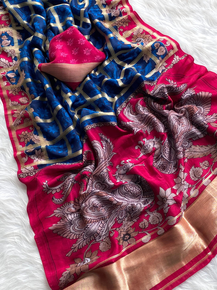 Story Of Auspiciousness Fancy Silk Saree