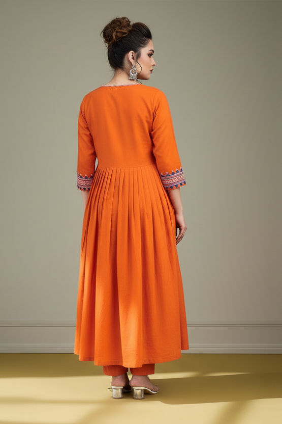 Rangon Ki Baat Cotton Kurti Set