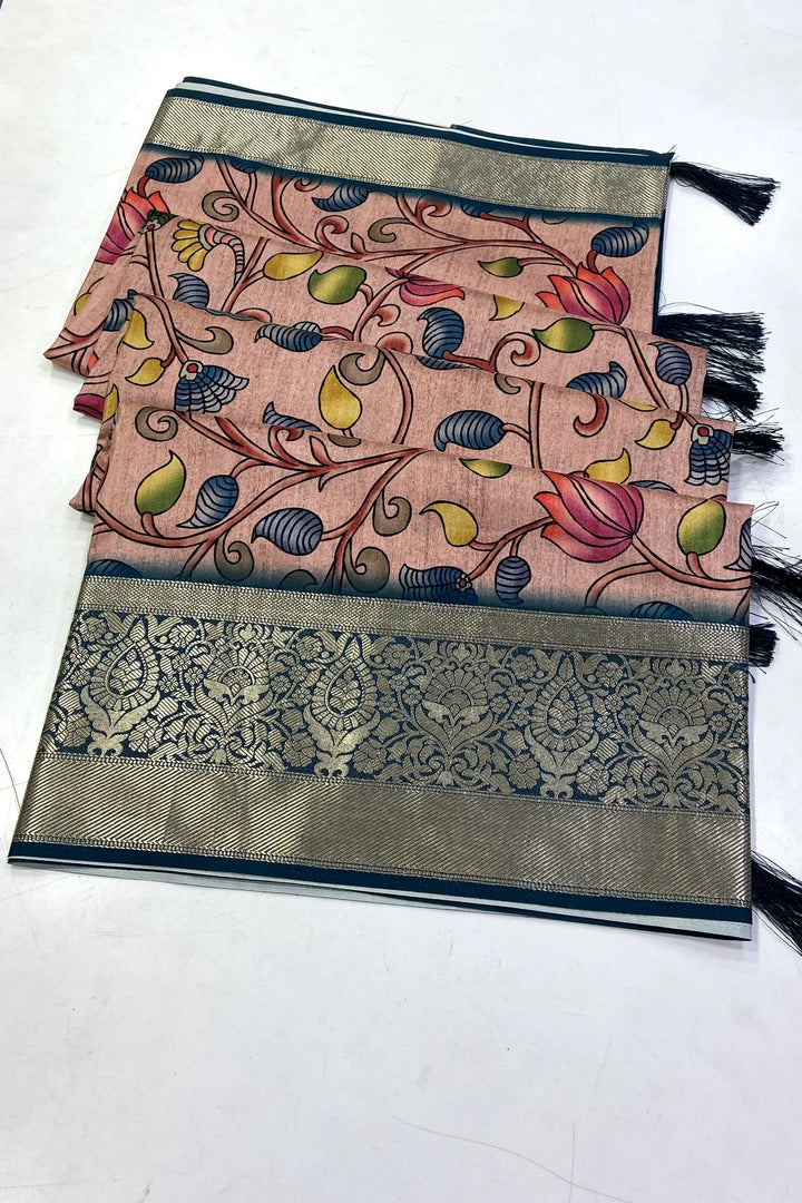 Classic Culture Tussar Silk Saree