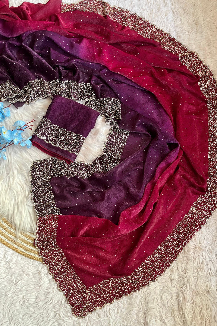 For Every Celebration Crush Silk Saree