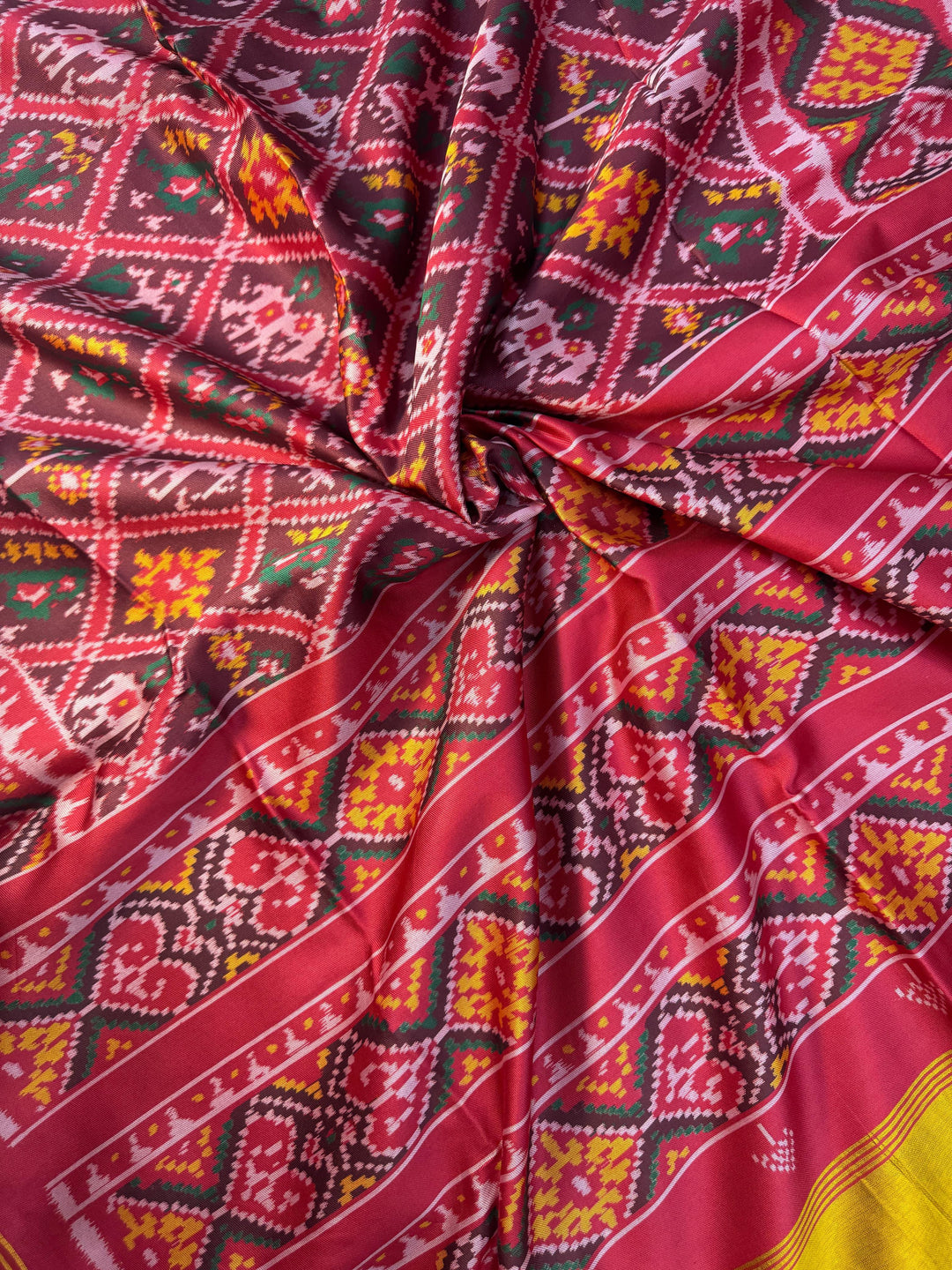 Daisy Drift Patola Silk Saree