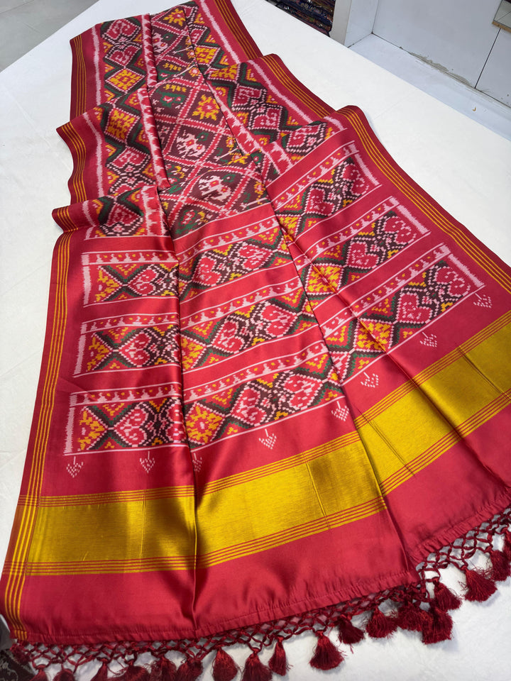 Daisy Drift Patola Silk Saree