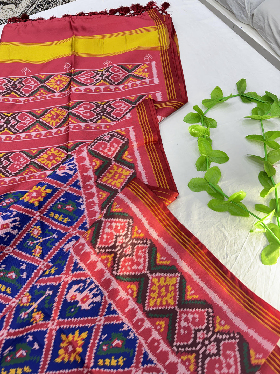 Daisy Drift Patola Silk Saree