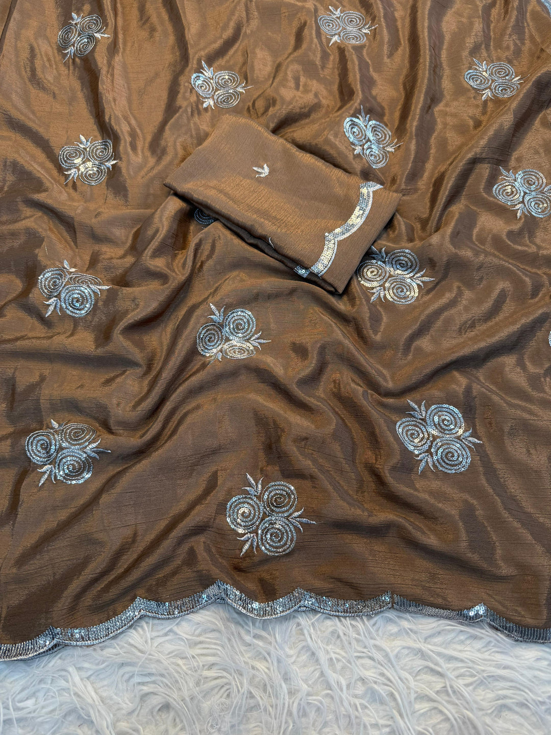House Of Petals Chinnon Silk Saree