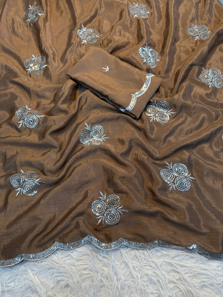 House Of Petals Chinnon Silk Saree