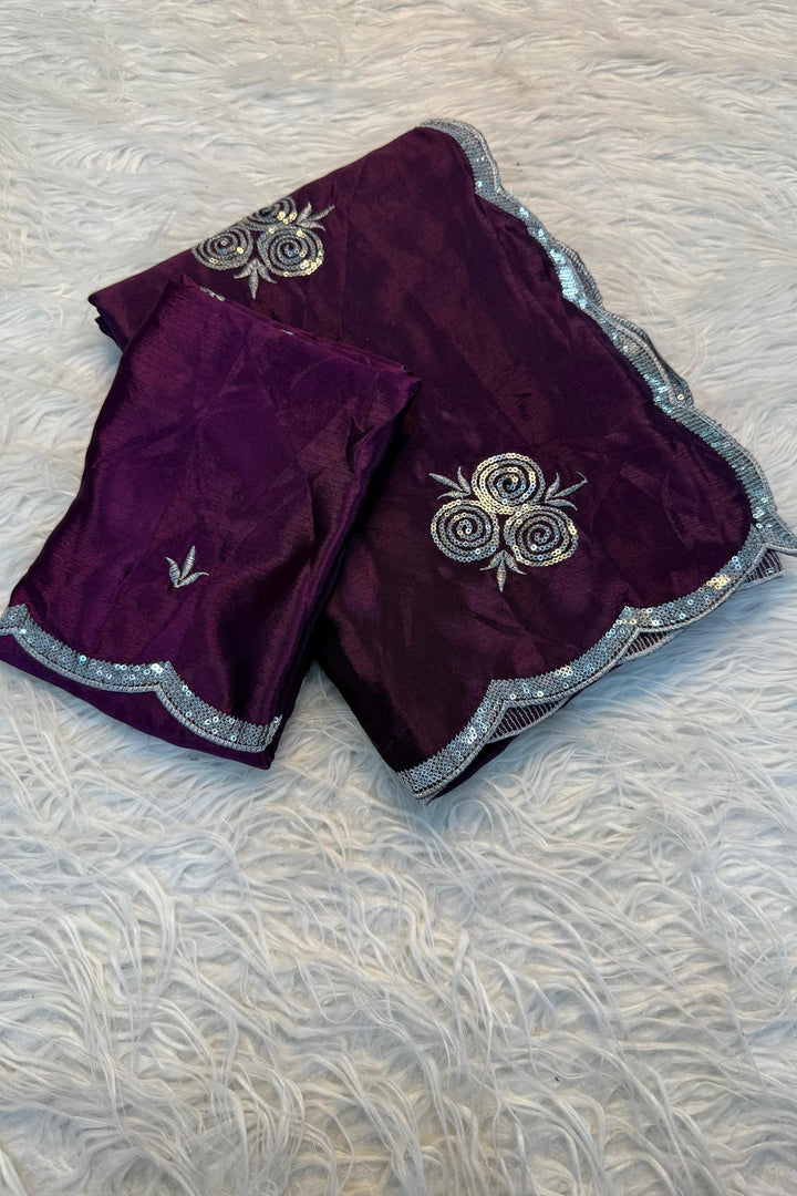 House Of Petals Chinnon Silk Saree