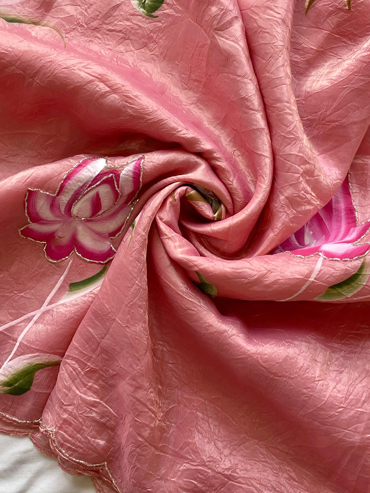 Gulrangi Fancy Silk Saree