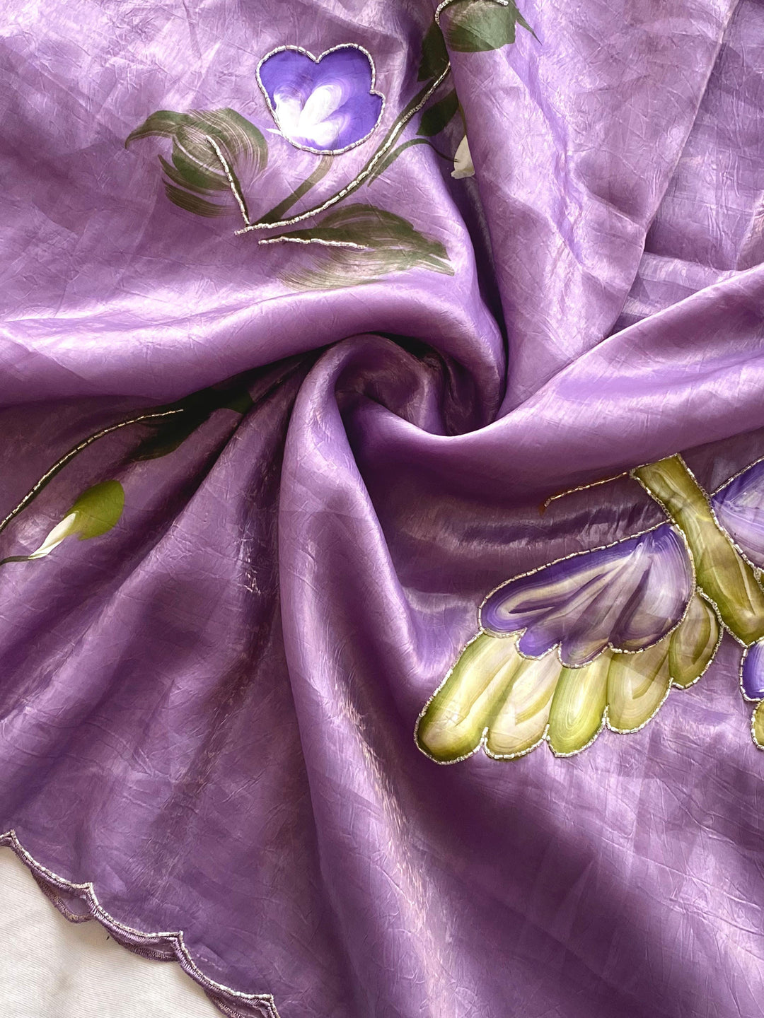 Gulrangi Fancy Silk Saree