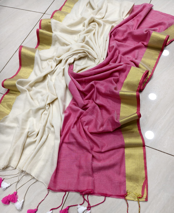 Palokbari Mul Cotton Saree