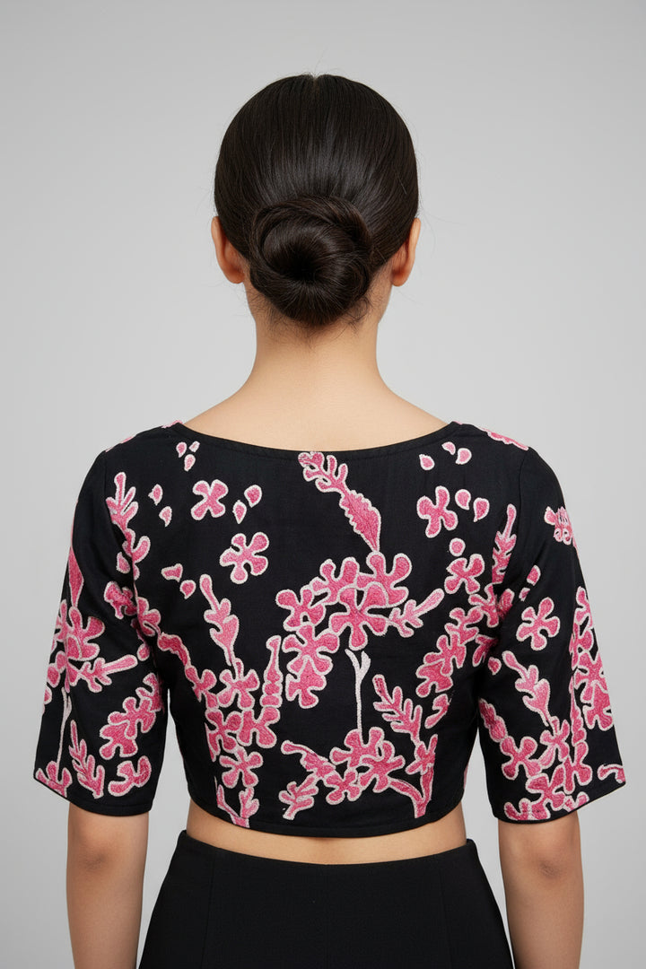 Mrinal - Modal Silk Batik Blouse