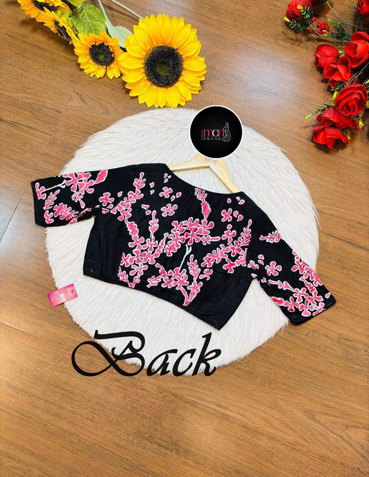 Mrinal - Modal Silk Batik Blouse