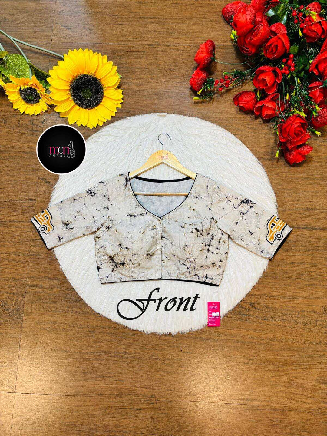 Echoes of Victoria- Hand Batik Blouse