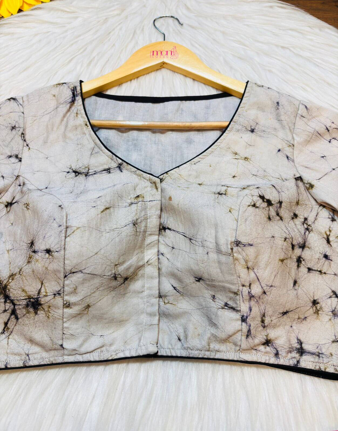 Echoes of Victoria- Hand Batik Blouse