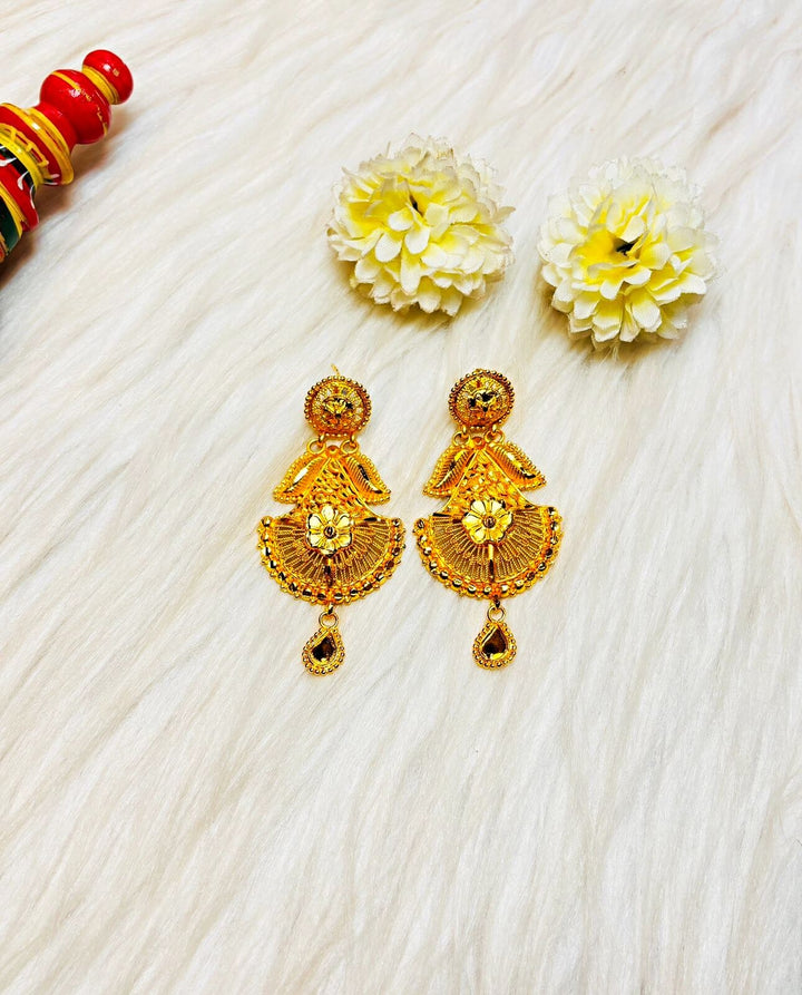 Moukthika Gold Plated Sita Har Bridal Necklace set