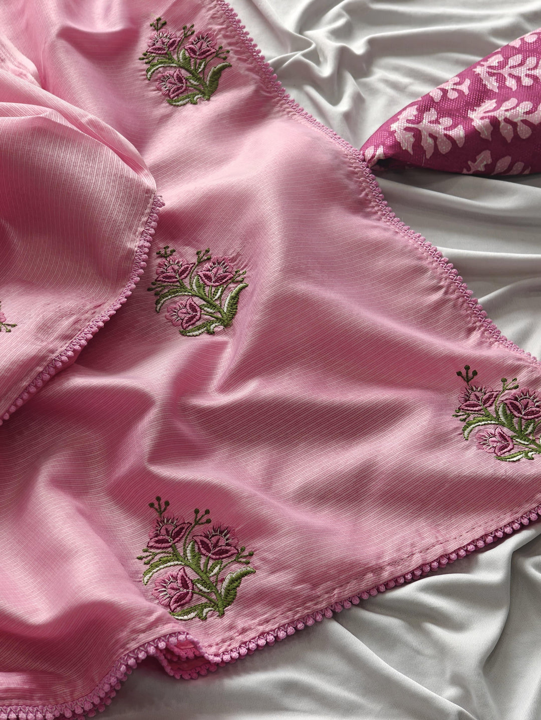 Pink Kota Doriya Saree