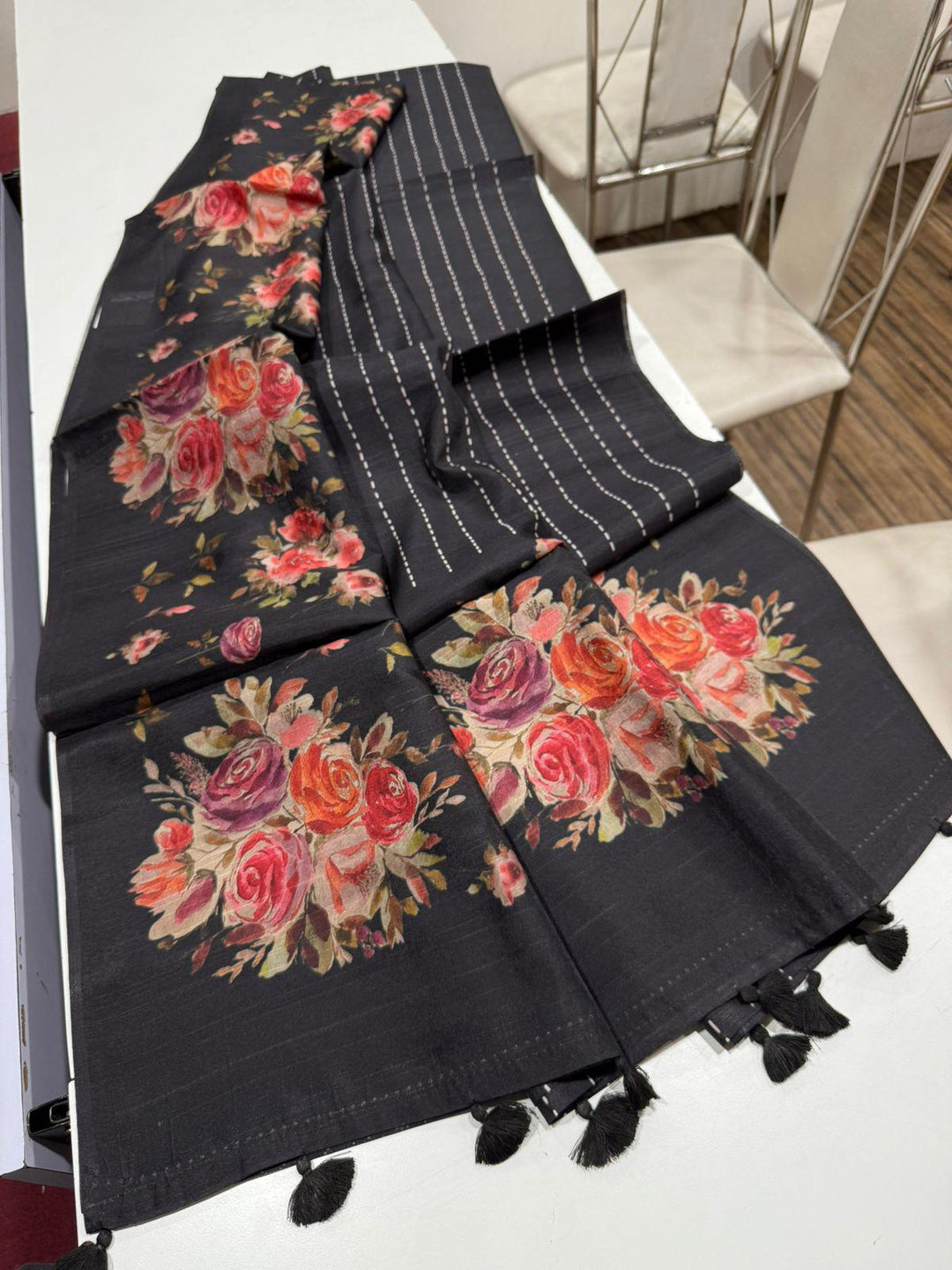 Natural Essence Tussar Silk Saree