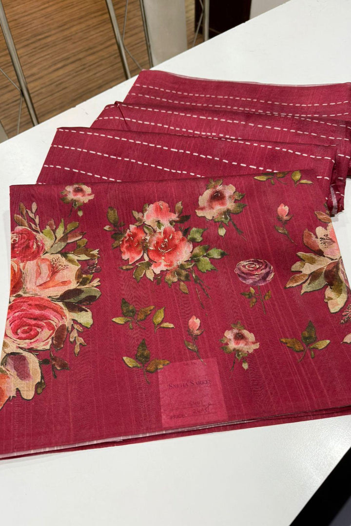 Natural Essence Tussar Silk Saree