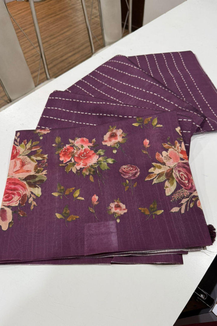 Natural Essence Tussar Silk Saree