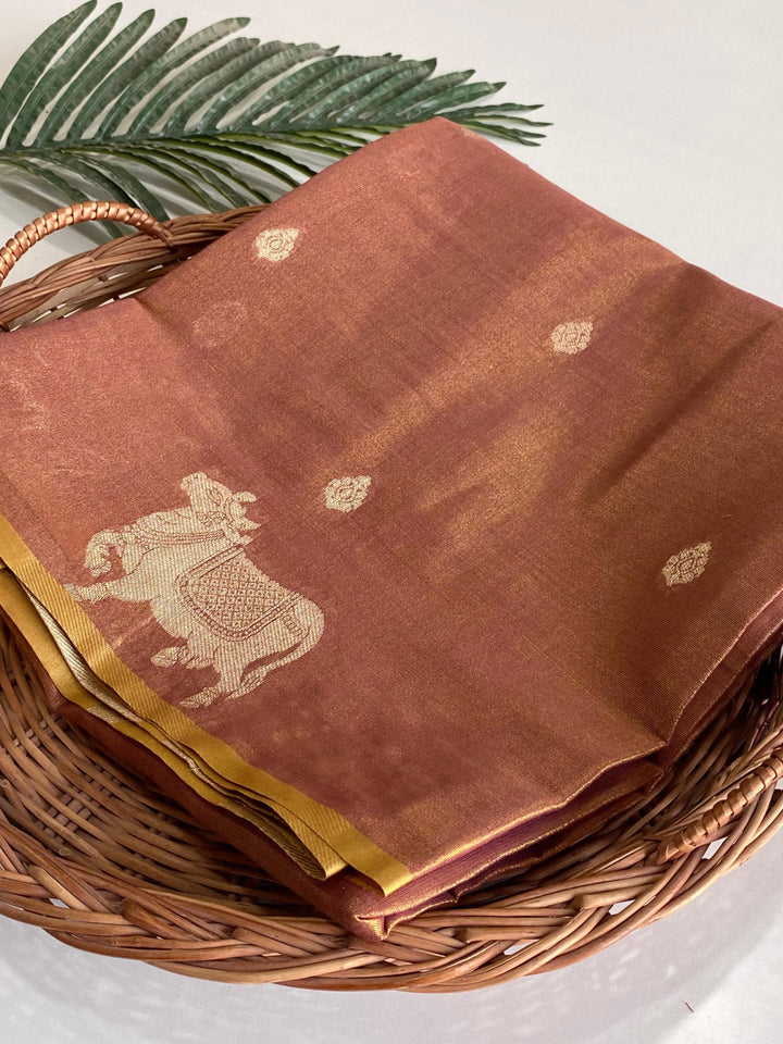 Forever Beautiful Tissue Silk Saree
