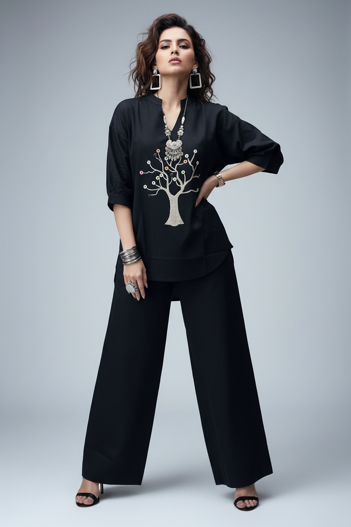 Skies in Style Cotton Coord Set