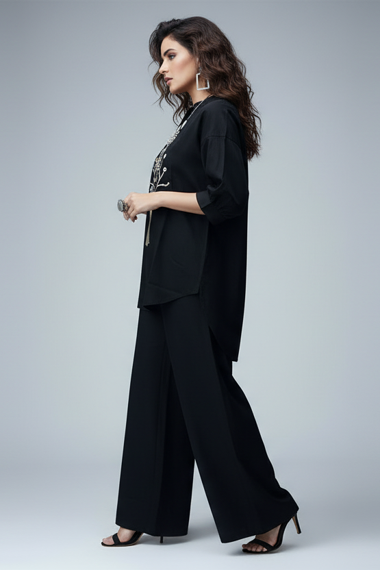 Skies in Style Cotton Coord Set