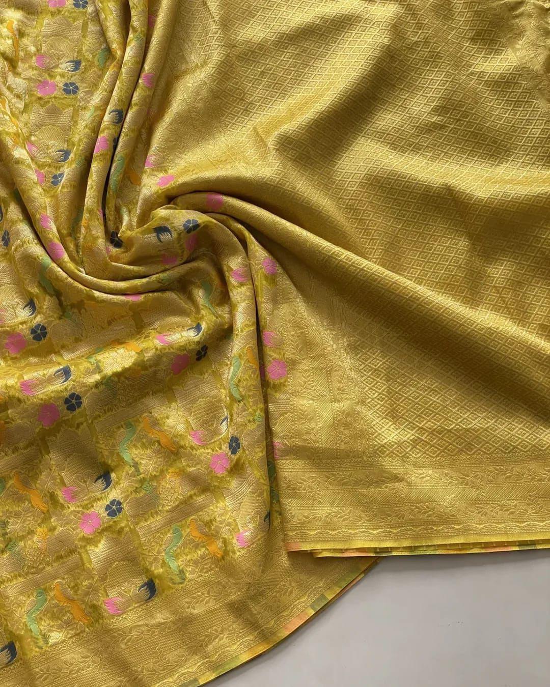 Ritu Rajni Kora Organza Silk Saree