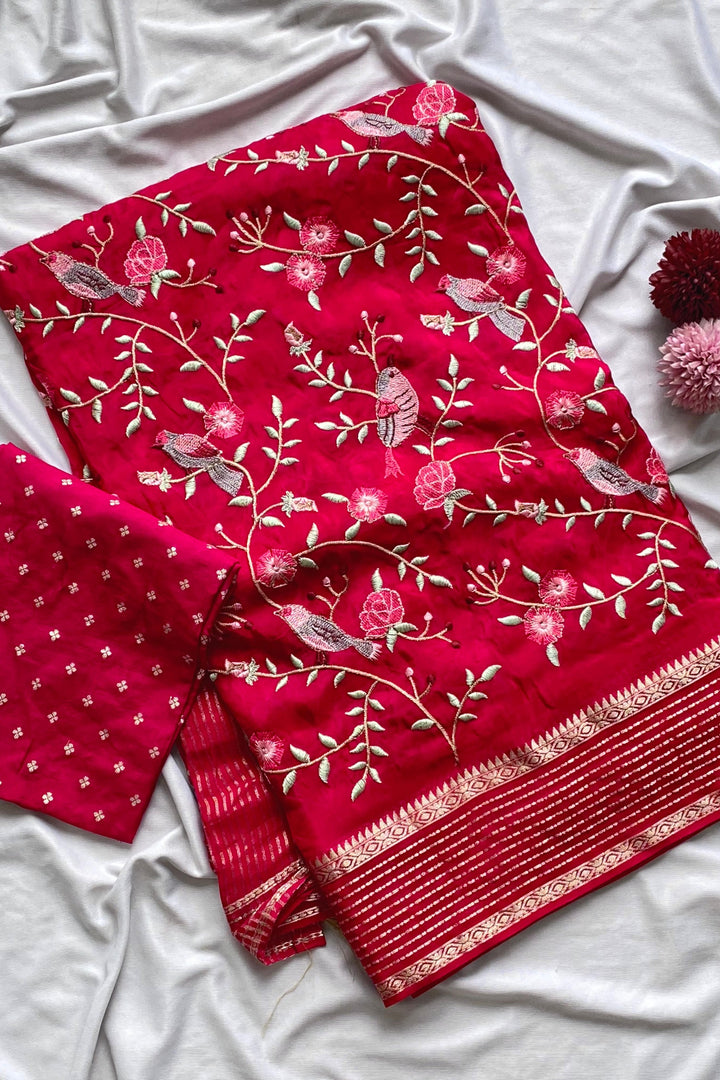 Flair in Flow Fancy Silk Saree