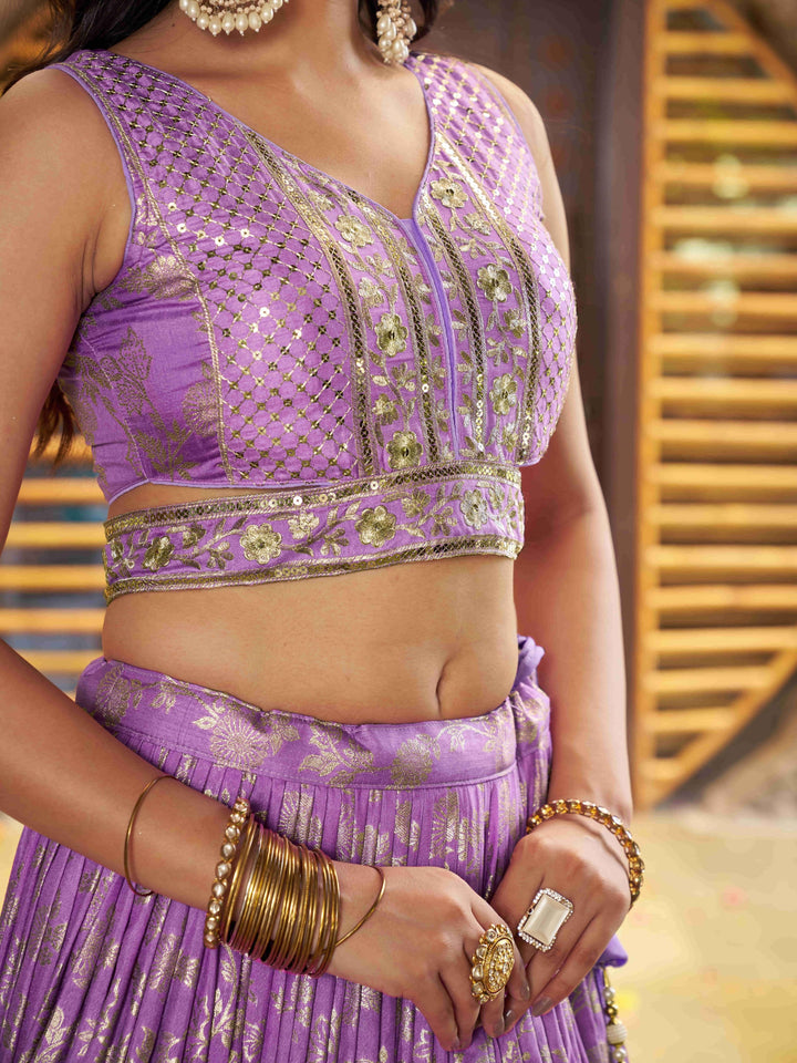 Desi Inspiration Designer Dola Silk Lehenga