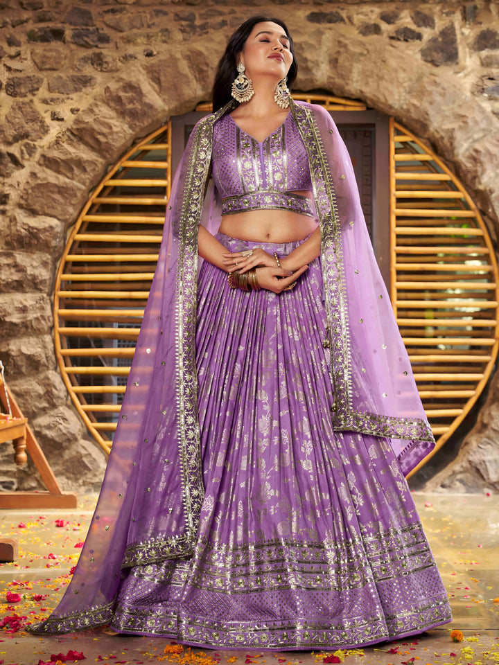 Desi Inspiration Designer Dola Silk Lehenga