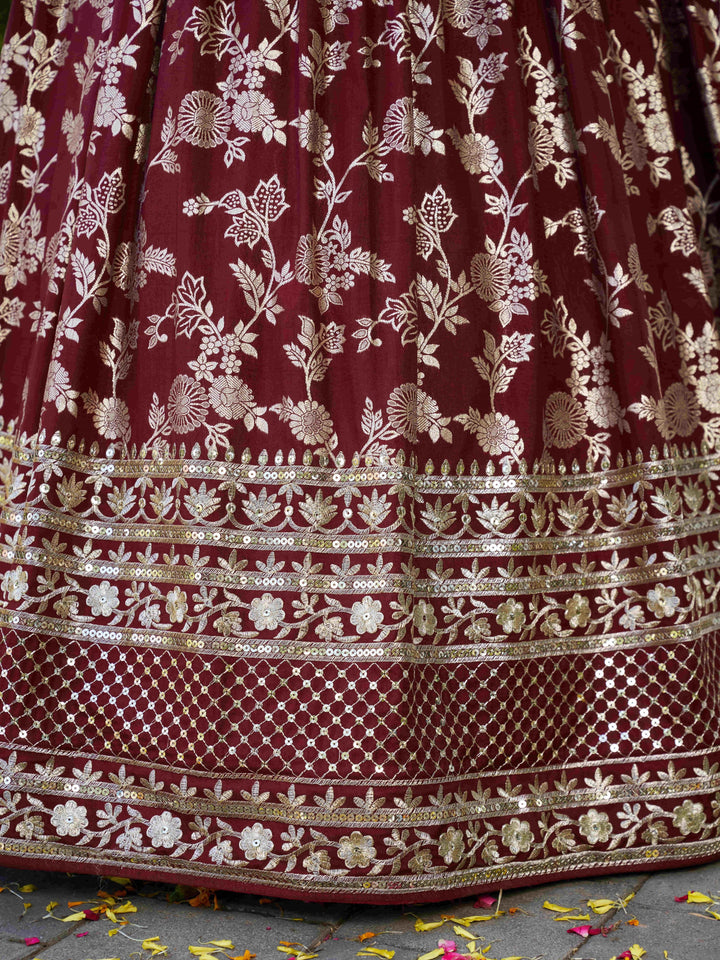 Desi Inspiration Designer Dola Silk Lehenga
