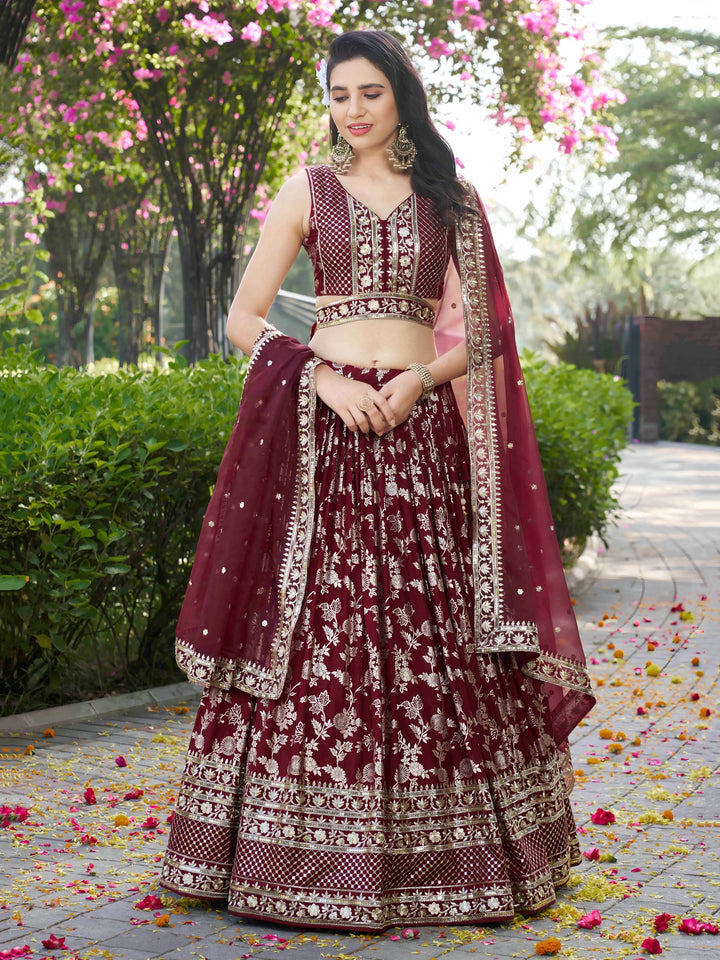 Desi Inspiration Designer Dola Silk Lehenga