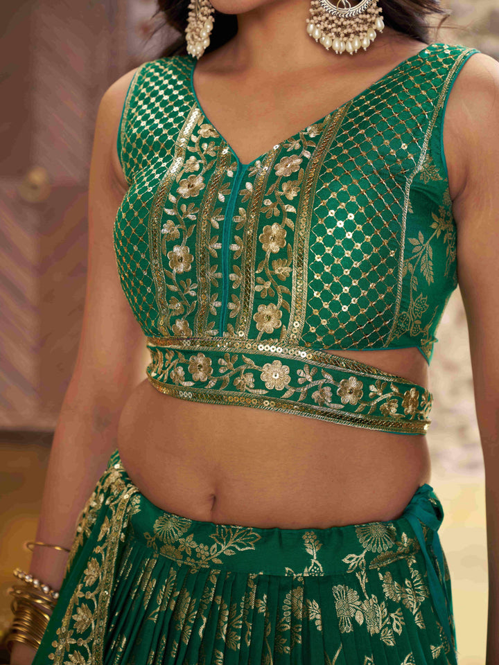 Desi Inspiration Designer Dola Silk Lehenga