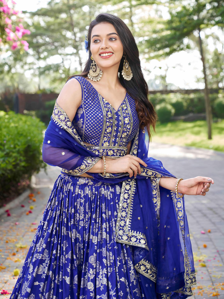 Desi Inspiration Designer Dola Silk Lehenga