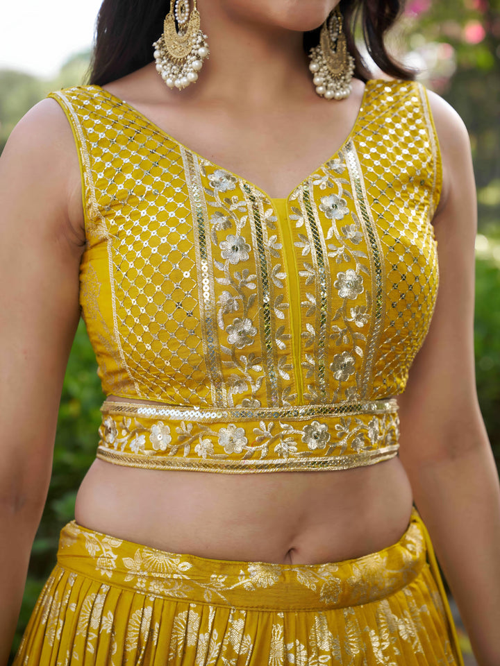 Desi Inspiration Designer Dola Silk Lehenga