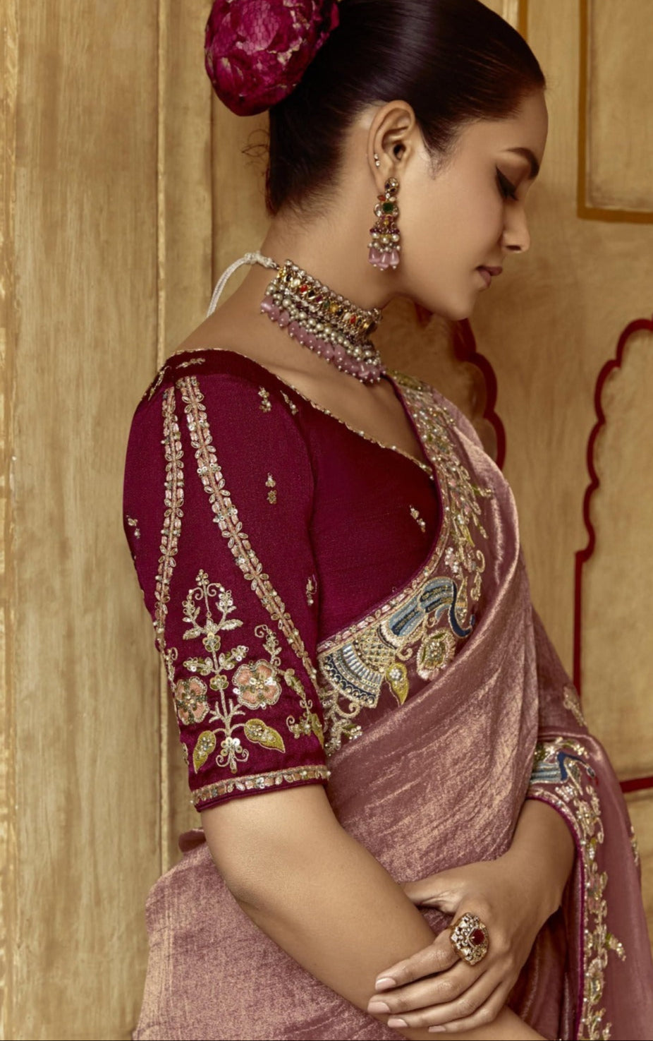 Looks Beautiful Fancy Silk Saree