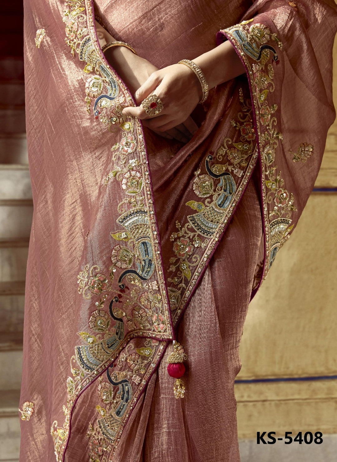 Looks Beautiful Fancy Silk Saree