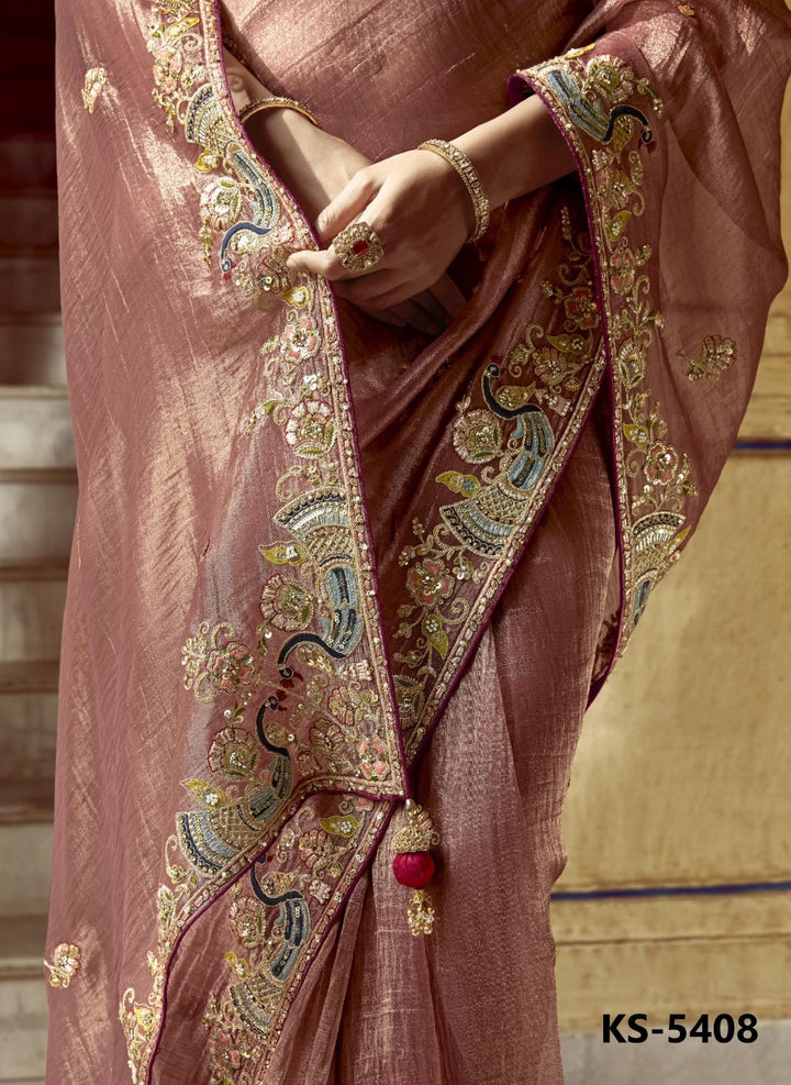 Looks Beautiful Fancy Silk Saree