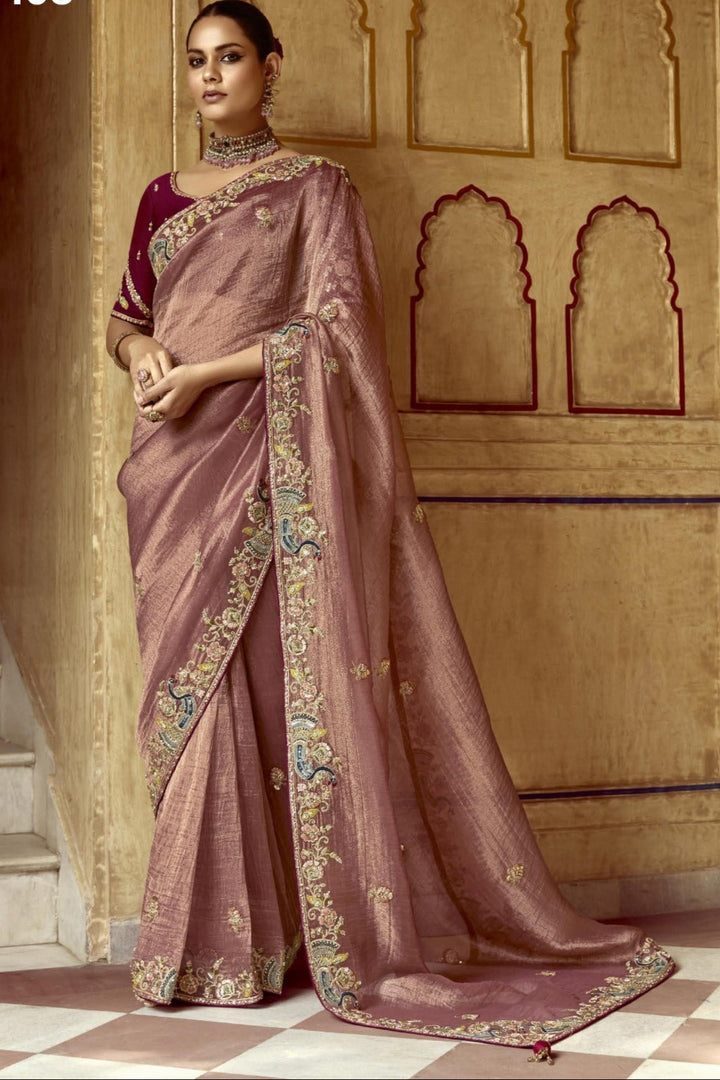 Looks Beautiful Fancy Silk Saree