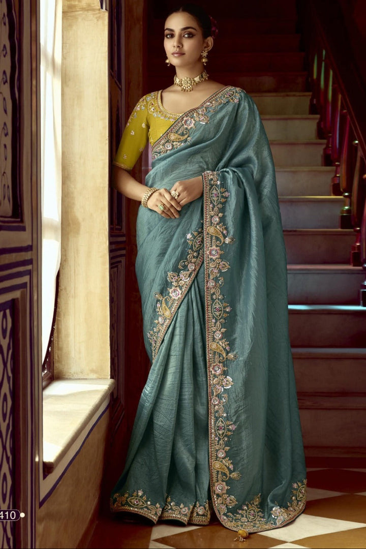 Looks Beautiful Fancy Silk Saree